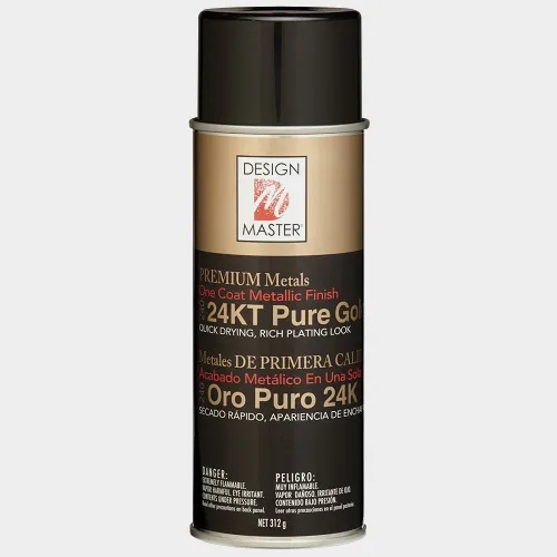 Design Master Metallics 24kt Pure Gold Spray Paint 11oz