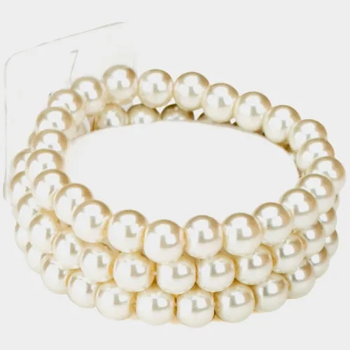 Avery Corsage Bracelet - Champagne