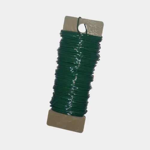 Floral Paddle Wire Green 24 Gauge 1/4lb