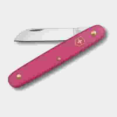 Pink Folding Knife - Straight Blade