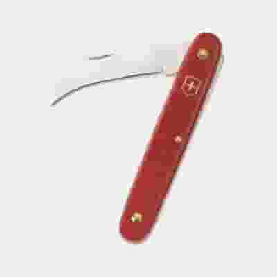 Red Folding Knife - Hooked Blade