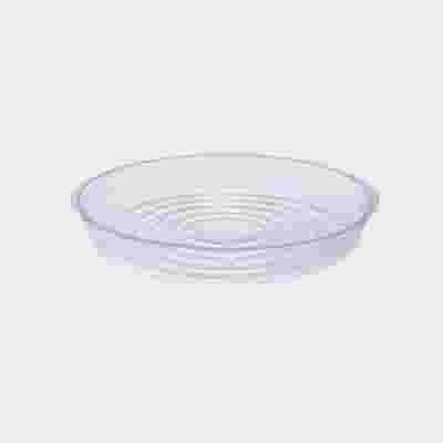 Clear Vinyl Saucer 10