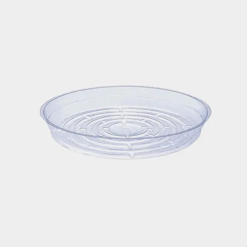 Clear Vinyl Saucer 10