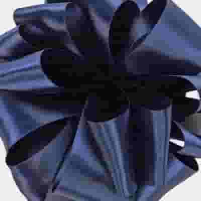 Double-Faced Satin Ribbon #3-5/8 Inch Navy x 50 Yards