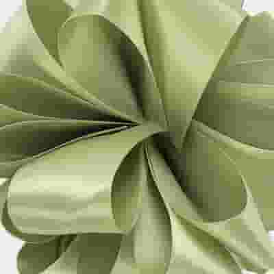 Double-Faced Satin Ribbon #3-5/8 Inch Spring Moss x 50 Yards