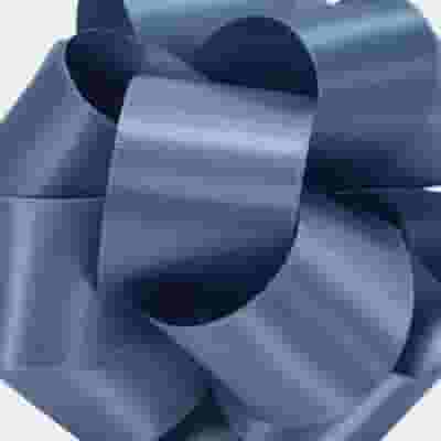 Double-Faced Satin Ribbon #9-1.5 Inch True Blue x 50 Yards